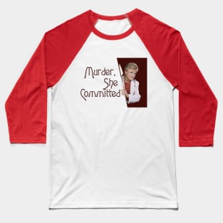 Jessica Fletcher, We Know Your Secret Baseball T-Shirt